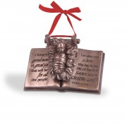 2pk -Christmas Ornament The Word Resin - (Pack of 2)