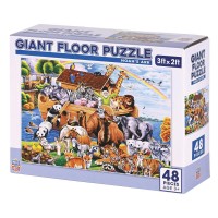 2pk -Large Floor Puzzle 48 Piece Noahs Ark - (Pack of 2)