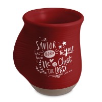 2pk -Handwarmer Mug Savior Born Red 18 Oz - (Pack of 2)