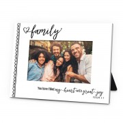 2pk -Photo Frame Family Heart Filled Joy 4X6 - (Pack of 2)