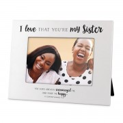 2pk -Photo Frame Love That ... My Sister 6x4 - (Pack of 2)