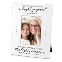 2pk -Photo Frame Light So Great To The World - (Pack of 2)