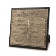 2pk -Spanish Plaque Los Diez Mandamientos - (Pack of 2) 2pk -Spanish Plaque Los Diez Mandamientos - (Pack of 2)