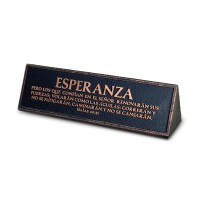 2pk -Plaque Spanish Esperanza Isaias 40:31 - (Pack of 2)