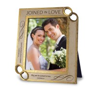 2pk -Photoframe Carved Title Joined Love 8X10 - (Pack of 2)