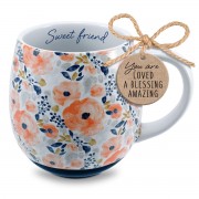 2pk -Coffeecup Watercolors Sweet Friend 20Oz - (Pack of 2)