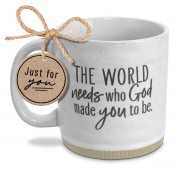 2pk -Coffeecup Powerful Words World Needs16Oz - (Pack of 2)