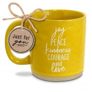 2pk -Coffeecup Powerful Words Declarations - (Pack of 2)