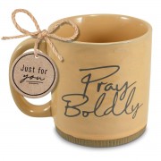 2pk -Mug Powerful Words Pray Boldly Blush - (Pack of 2)