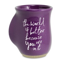 2pk -Handwarmer Mug The World Is Better - (Pack of 2)