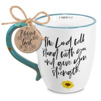 2pk -Coffee Mug The Lord Will Stand 19 Oz - (Pack of 2)