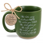 2pk -Coffee Mug Amen Heal Restore Green 20 Oz - (Pack of 2) 2pk -Coffee Mug Amen Heal Restore Green 20 Oz - (Pack of 2)