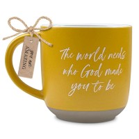 2pk -Mug The World Needs Ephesians 1 Yellow - (Pack of 2)