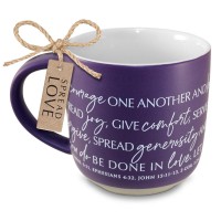 2pk -Ceramic Mug Done In Love Spread Love - (Pack of 2)
