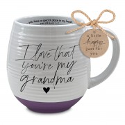 2pk -Mug I Love That You Are My Grandma 18 Oz - (Pack of 2)
