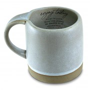 2pk -Coffee Mug Enjoy Today Stone Gray - (Pack of 2) 2pk -Coffee Mug Enjoy Today Stone Gray - (Pack of 2)
