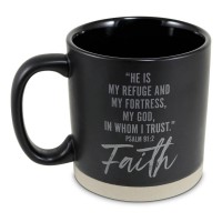 2pk -Mug Hold Hope Faith Raw Bottom Black - (Pack of 2) 2pk -Mug Hold Hope Faith Raw Bottom Black - (Pack of 2)