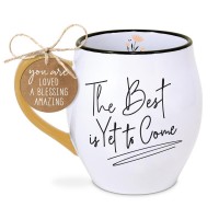 2pk -Mug Touch Of Color Best Is To Come 18Oz - (Pack of 2)