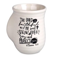 2pk -Handwarmer Mug Scripture Ink 2Thes3:3 - (Pack of 2)