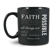 2pk -Mug Simple Faith All Things Possible16Oz - (Pack of 2)