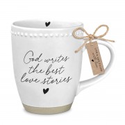 2pk -Mug God Writes The Best Love Stories - (Pack of 2)