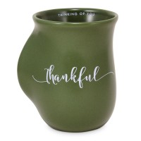 2pk -Handwarmer Mug Thankful Green 18 Oz - (Pack of 2)