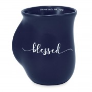 2pk -Handwarmer Mug Blessed Blue 18 Oz - (Pack of 2) 2pk -Handwarmer Mug Blessed Blue 18 Oz - (Pack of 2)