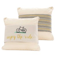 2pk -PILLOW JACKET ENJOY THE RIDE(Pack of 2)