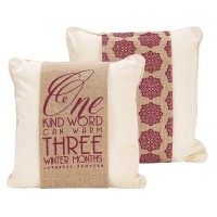 2pk -PILLOW JKT ONE KIND WORD-REVER - (Pack of 2) 2pk -PILLOW JKT ONE KIND WORD-REVER - (Pack of 2)
