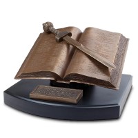 Sculpture Of Faith Word Of God 4inH