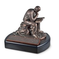 Sculpture Moments Of Faith Put God First