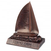 2pk -Sculpture Of Faith Stand Fir Boat 5.25"H - (Pack of 2) 2pk -Sculpture Of Faith Stand Fir Boat 5.25"H - (Pack of 2)