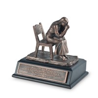 2pk -Sculpture Of Faith Praying Woman 4"H - (Pack of 2)