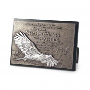 2pk -SculpturePlaque Moments Of Faith Eagle - (Pack of 2) 2pk -SculpturePlaque Moments Of Faith Eagle - (Pack of 2)