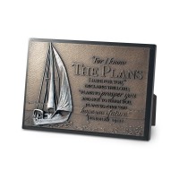 2pk -SculpturePlaque Moments Of Faith Boat - (Pack of 2)