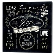 MDF- 10X10 LOVE MDF- 10X10 LOVE