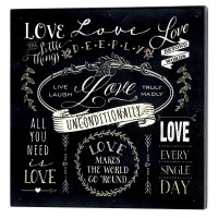 MDF- 10X10 LOVE MDF- 10X10 LOVE