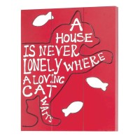 PLQ WAL-MDF/MTL-CAT-A HOUSE IS