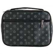 Bible Cover Black Heart Large