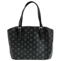 Bible Cover Black Heart Wedge L