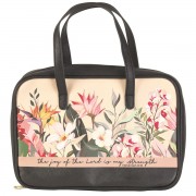 BC -"THE JOY OF THE LORD" - FLORAL-BLACK BC -"THE JOY OF THE LORD" - FLORAL-BLACK
