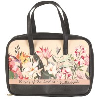 BC -"THE JOY OF THE LORD" - FLORAL-BLACK