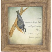 Framed Wall Art A Bit Upside Down 10x10