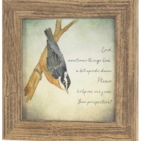 Framed Wall Art A Bit Upside Down 10x10