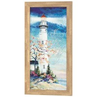 Framed Wall Art Lighthouse Shining Ever