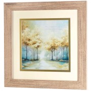 Framed Wall Art Becomes Tree Matt.13:32