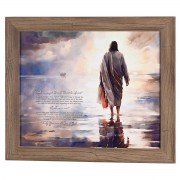 Framed Wall Art Jesus Walking On Water