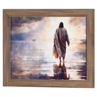 Framed Wall Art Jesus Walking On Water