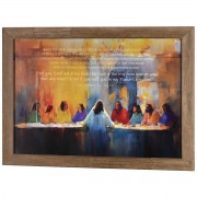 Framed Wall Art The Last Supper 30x20