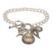 SERENITY PRAYER BUBBLE TOGGLE BRACELET